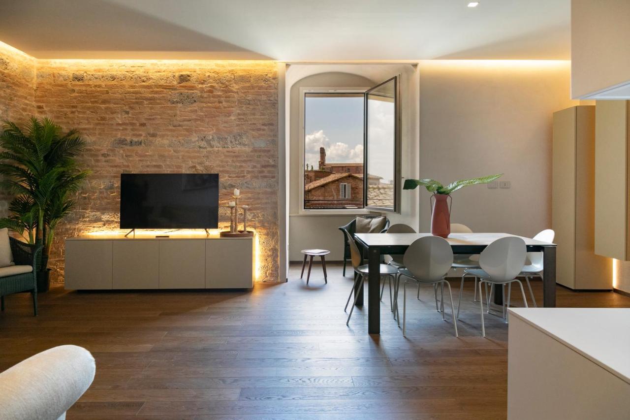 Apartmán Palazzo Rinuccini Torre Siena Exteriér fotografie